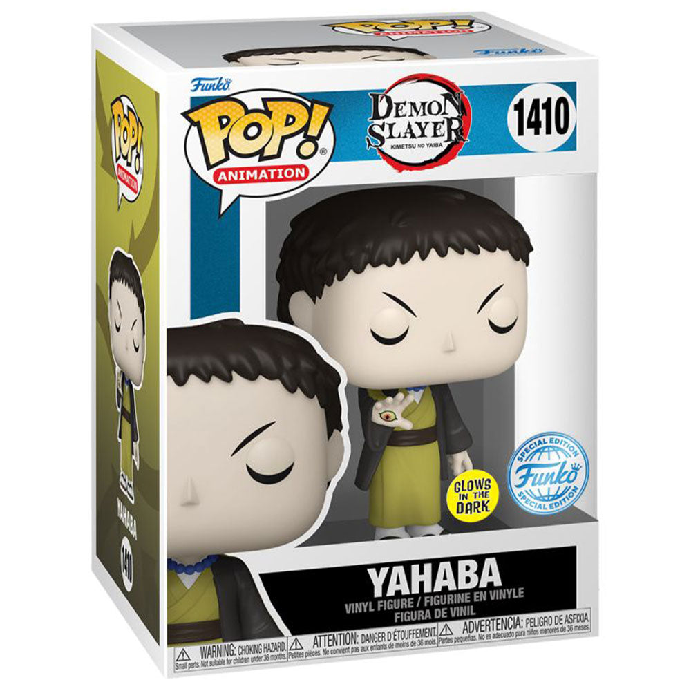 Demon Slayer Yahaba Us Exclusive Glow Pop! Vinyle