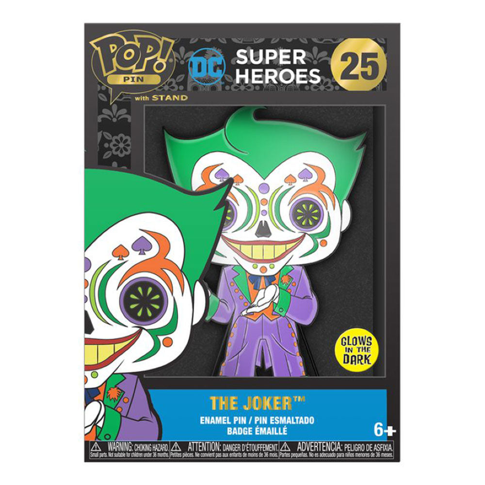 DC Comics Joker (Day of the Dead) 4 "Pop! Pin