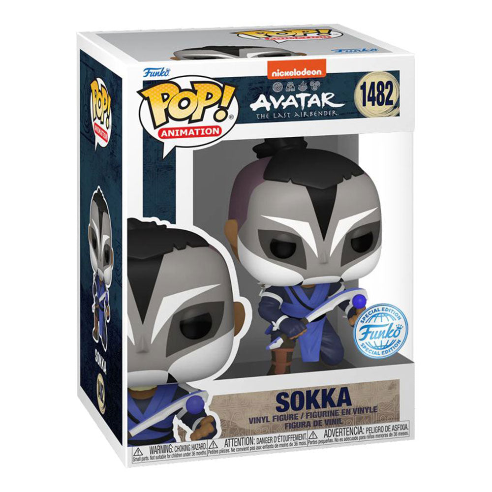 Avatar: Le dernier Airbender Sokka Warrior Us Pop! Vinyle