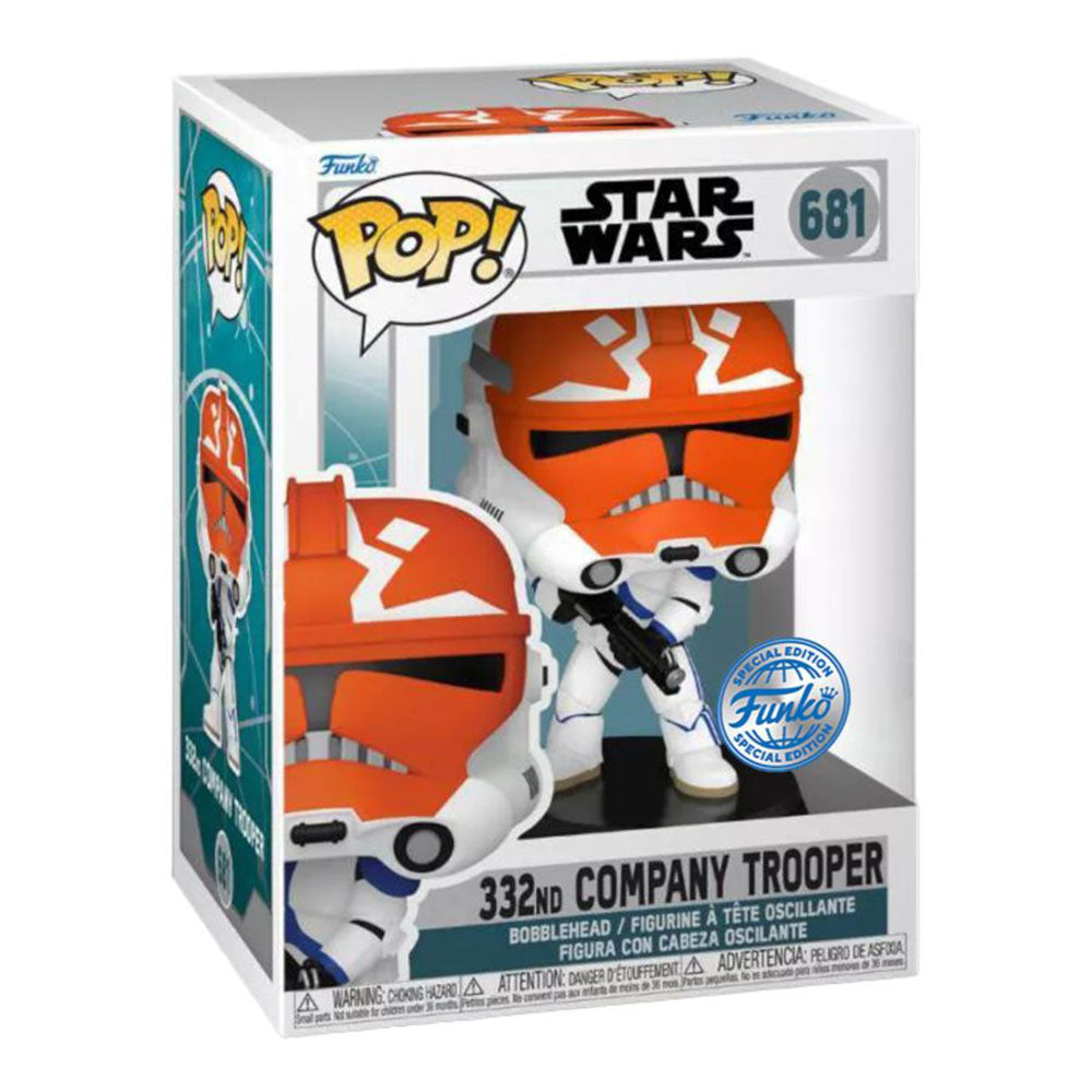 Star Wars: Ahsoka TV 332nd Company Trooper Us Pop! Vinyle