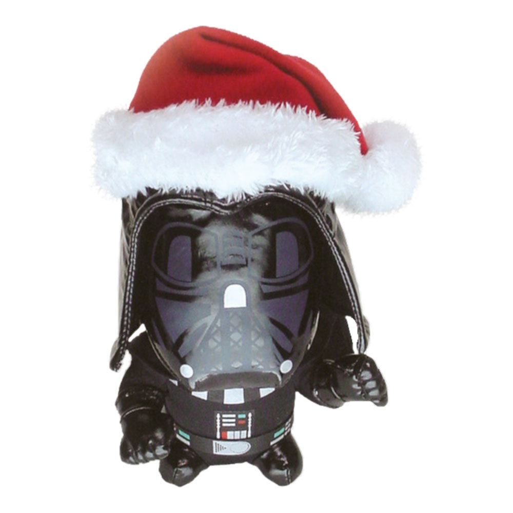 Star Wars Dark Vador Santa a déformé la peluche