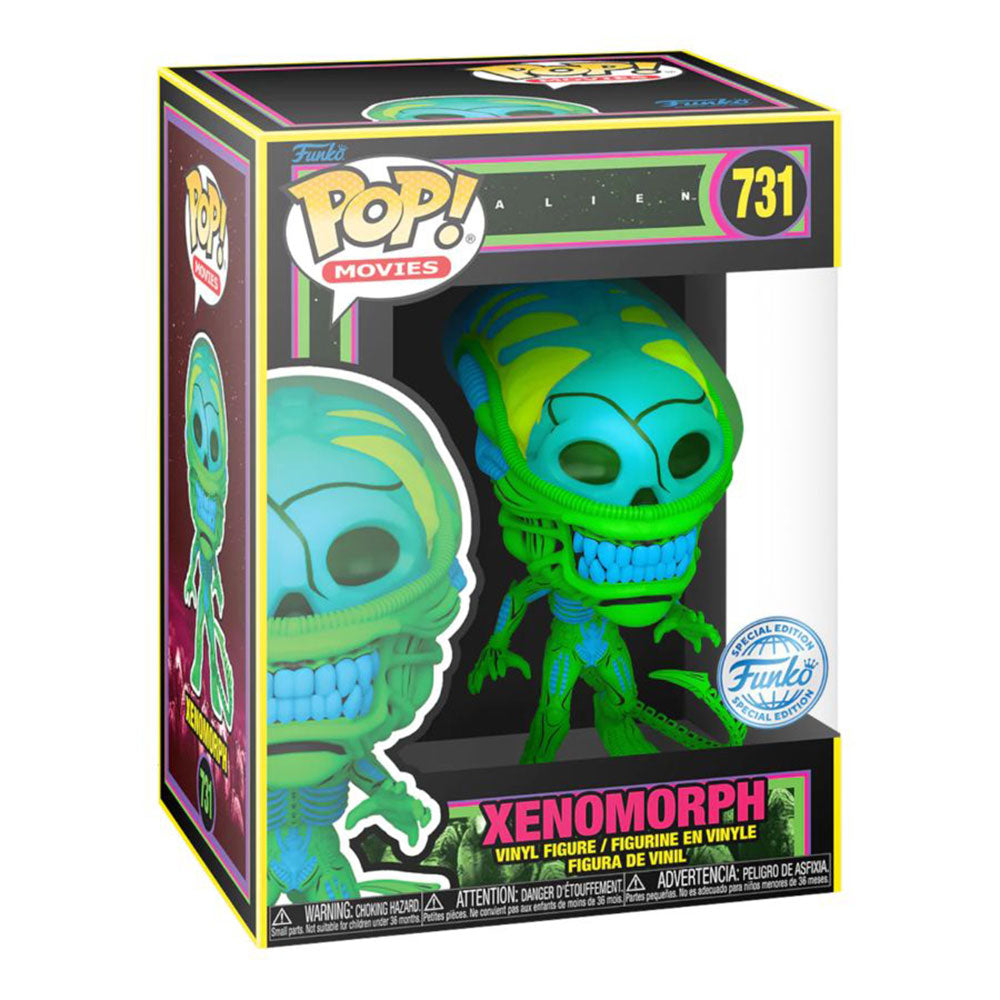 Alien Xenomorph Us Exclusif Blacklight Pop! Vinyle