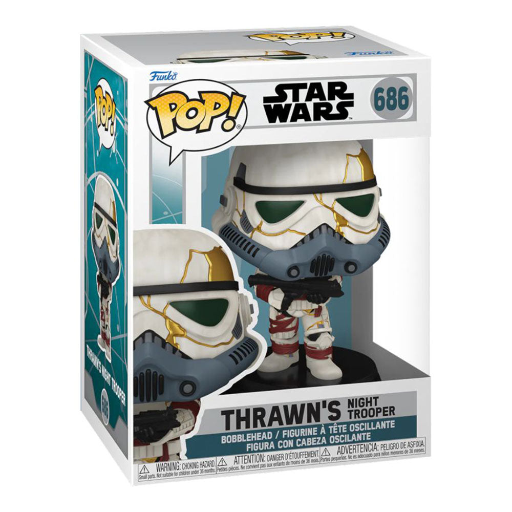 Ahsoka TV Thrawn's Night Trooper White / Grey Helmet Pop Vinyl