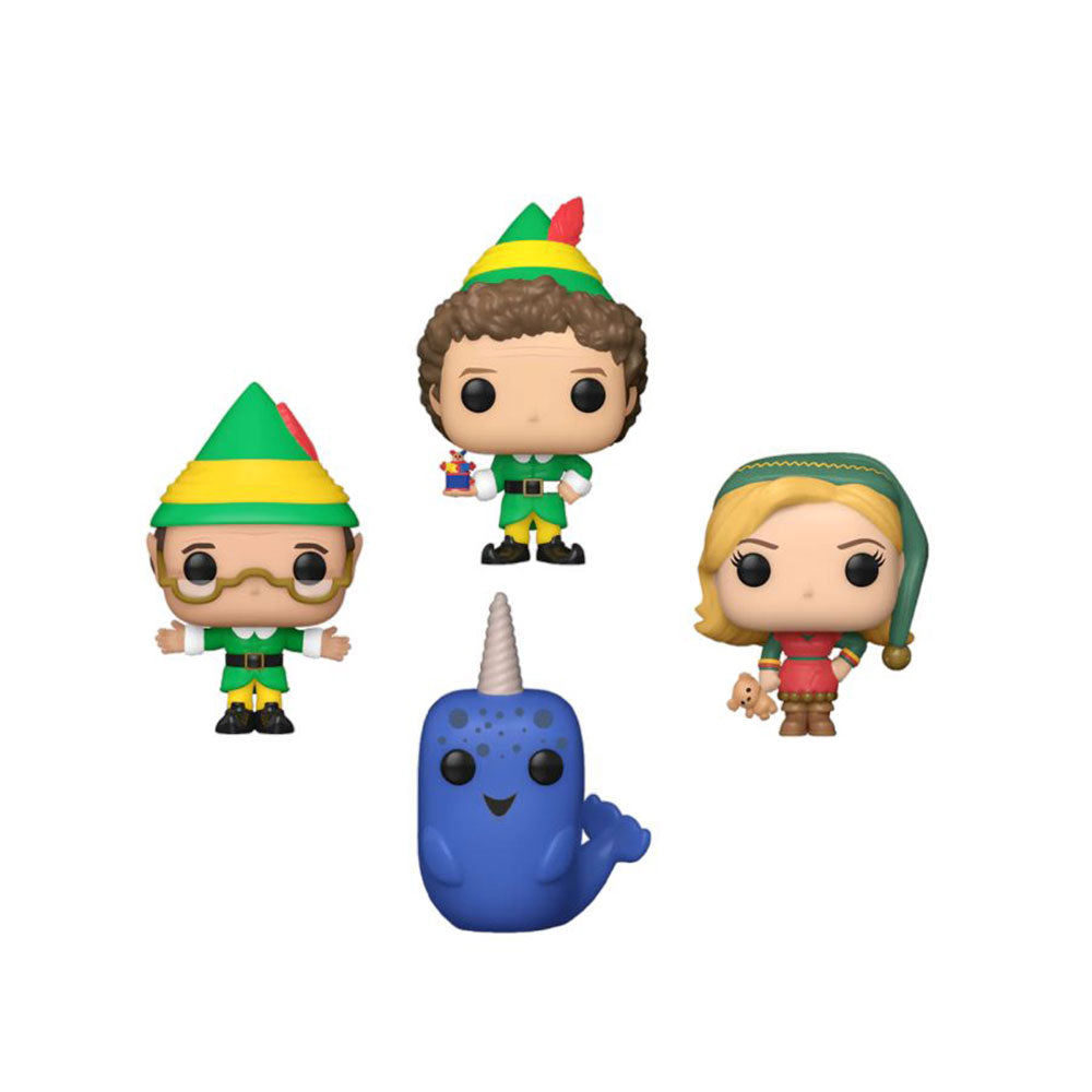Elf Tree Holiday Us Exclusive Pocket Pop! Coffret à 4 packs