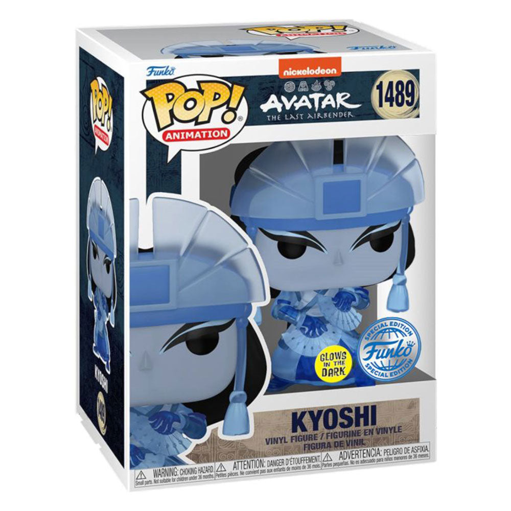 Avatar le dernier Airbender Kyoshi Spirit Us Glow Pop! Vinyle