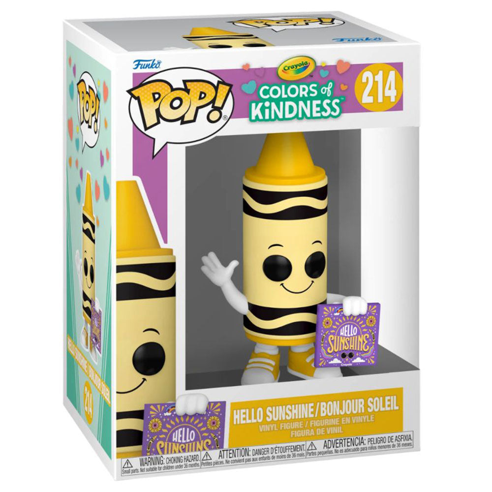Crayola jaune Crayon Kindness Pop! Vinyle