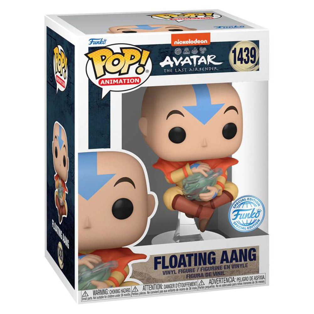 Avatar le dernier Airbender Aang Floating Us Glow Pop! Vinyle