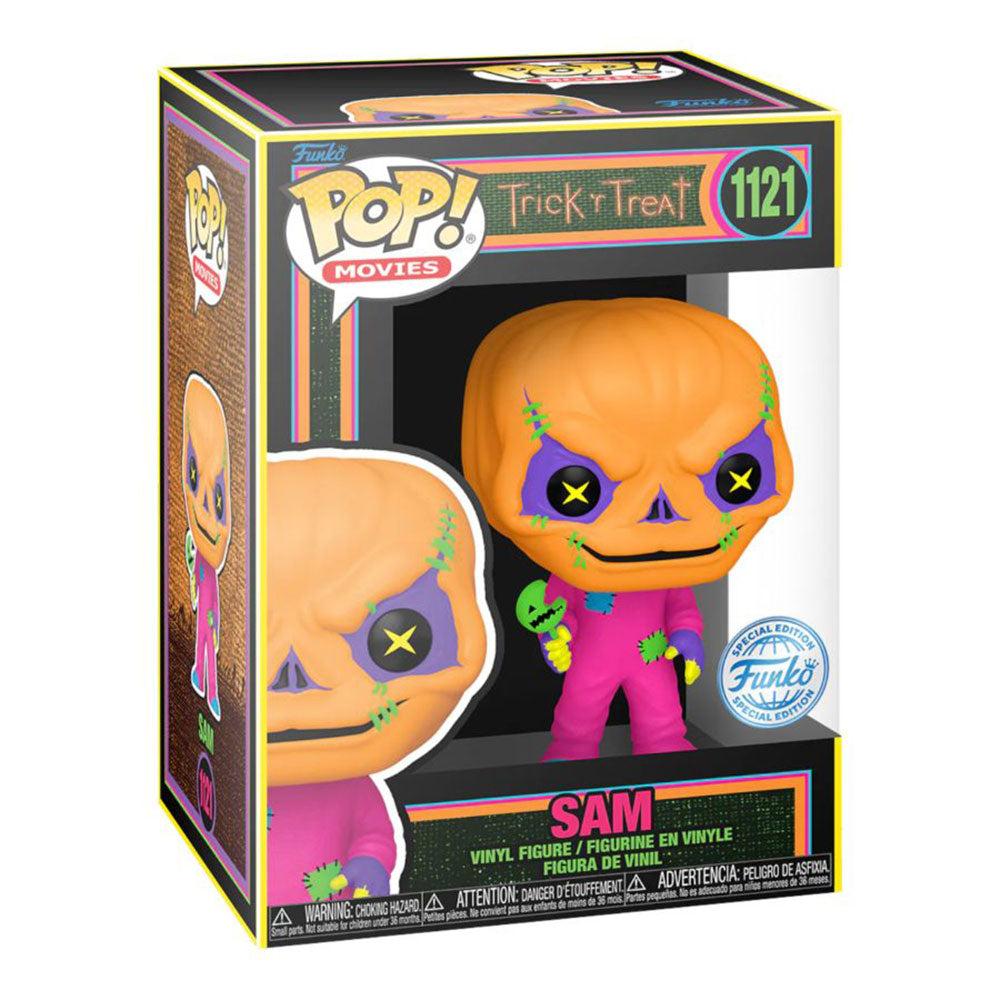 Trick r Treat Sam Us Exclusive Blacklight Pop! Vinyle