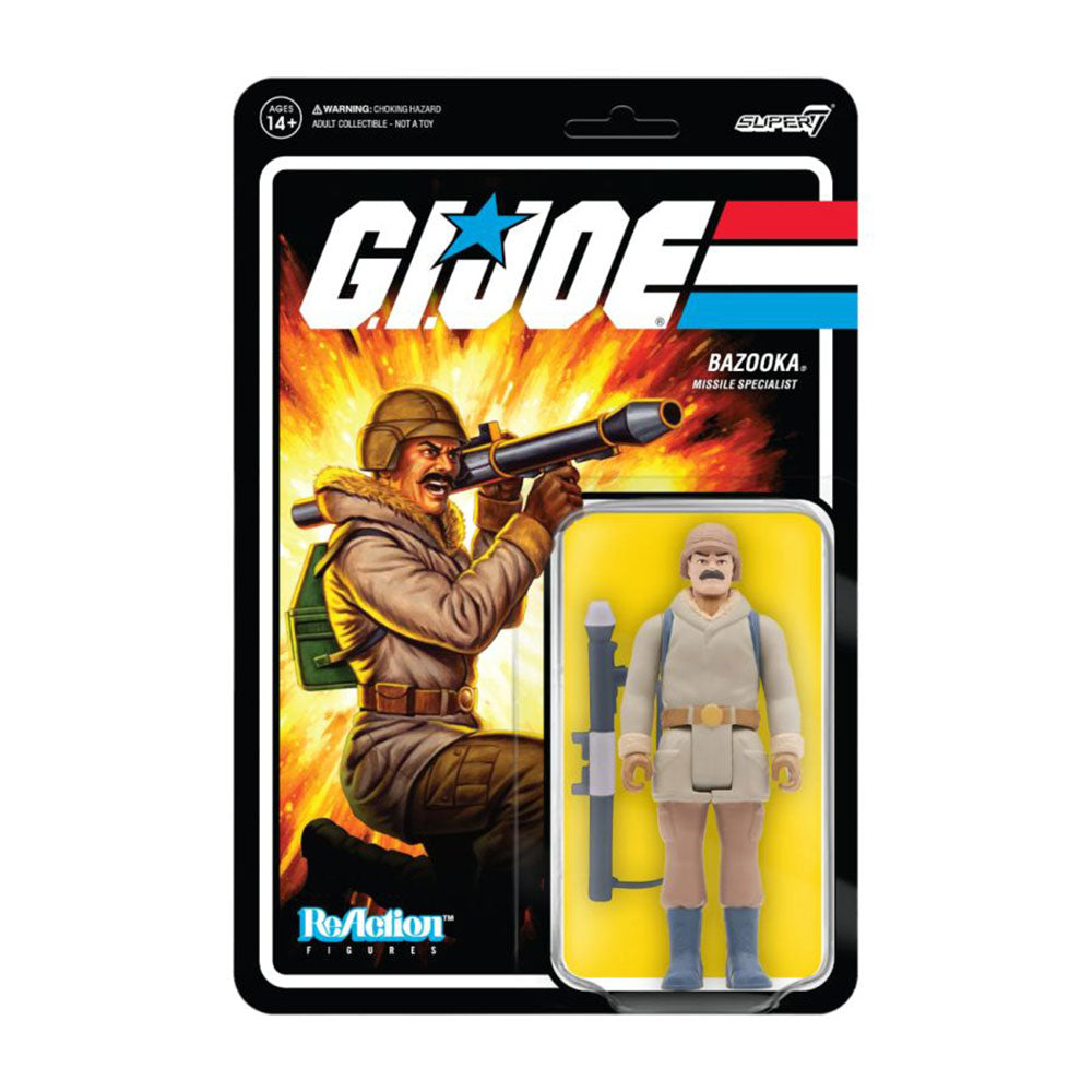 G.I. Joe Bazooka dans la réaction de tenue en Arctique 3,75 "Figure