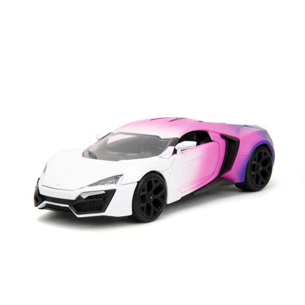 Slips rose Lykan Hypersport 1:24 Scale Diecast Véhicule