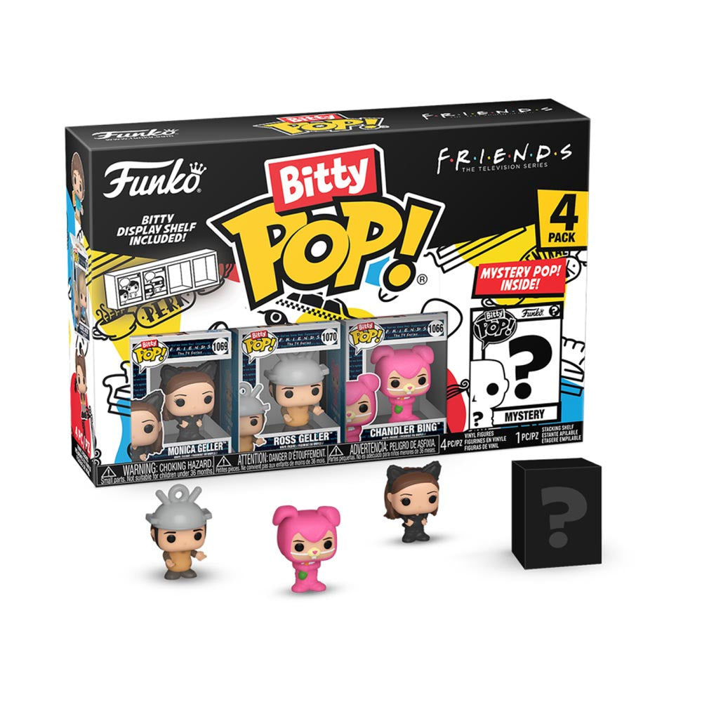 Amis Monica comme Catwoman Bitty Pop! Pack de 4