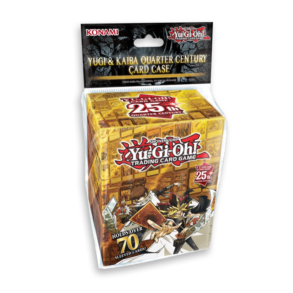 Yu-gi-oh! Case de carte de quart de siècle de Yugi & Kaiba