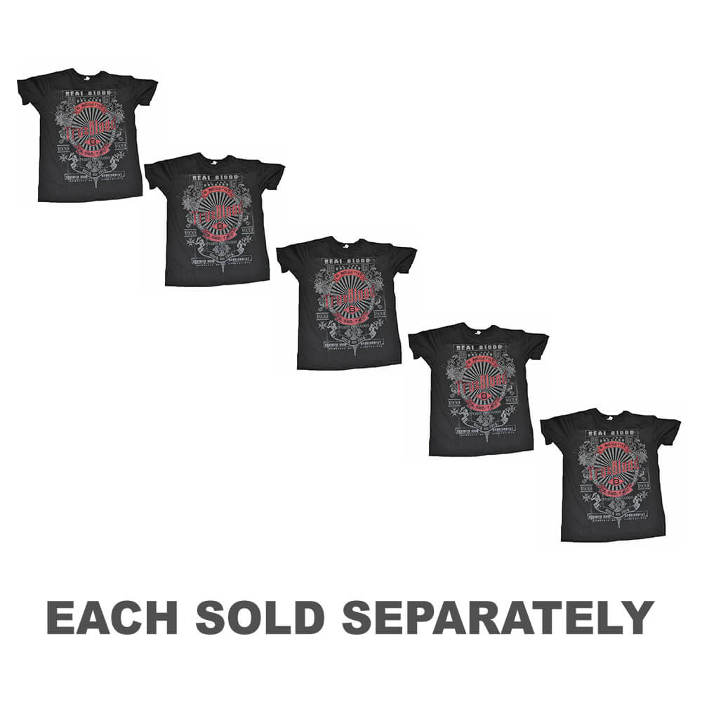 T-shirt masculin de sang vrai sang