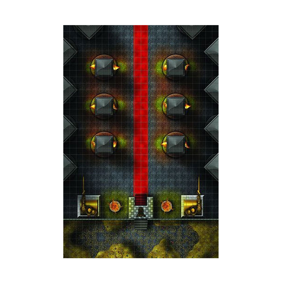 Emplacements Wizkids RPG Prime Map Throne Room