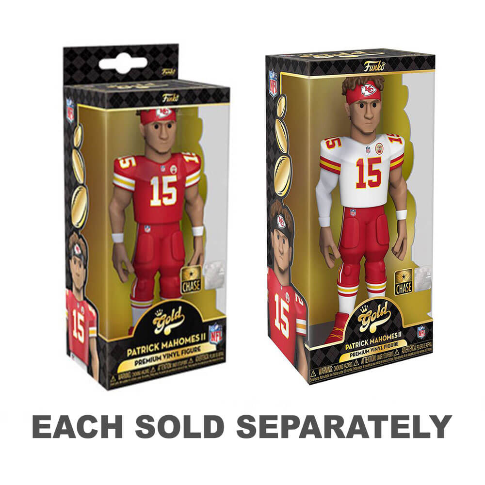 NFL Patrick Mahomes Vinyl Gold Chase Ships 1 sur 6