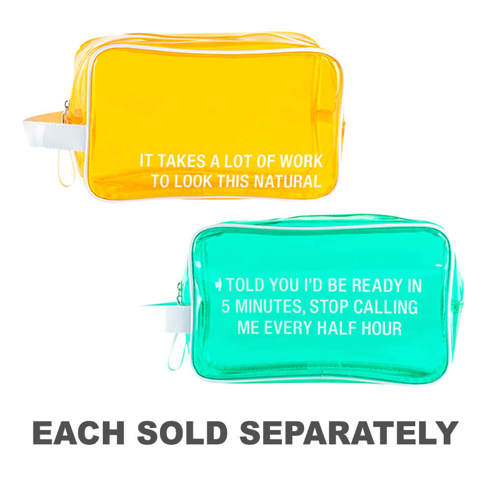 Dites quel grand sac cosmétique en vinyle