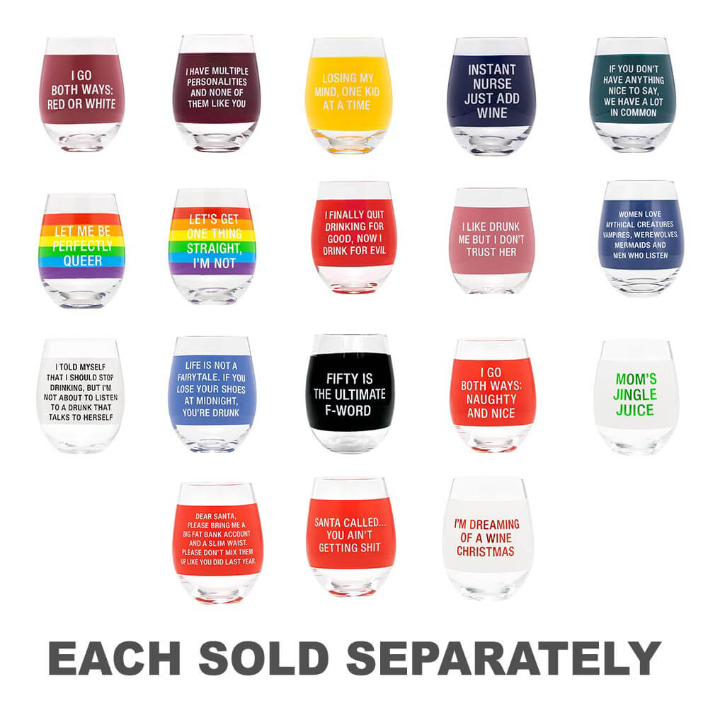 Dites quel verre à vin sans soupe