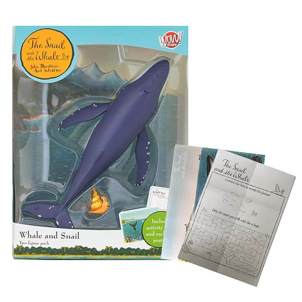 Le Snail & The Whale Two Figure Pack