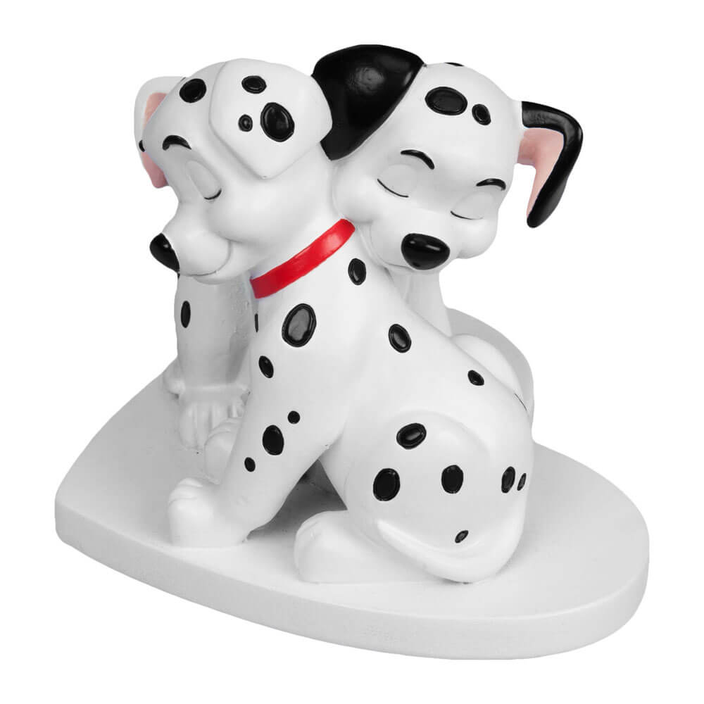 101 Dalmatiens étreignent 101 raisons que je t'aime figurine