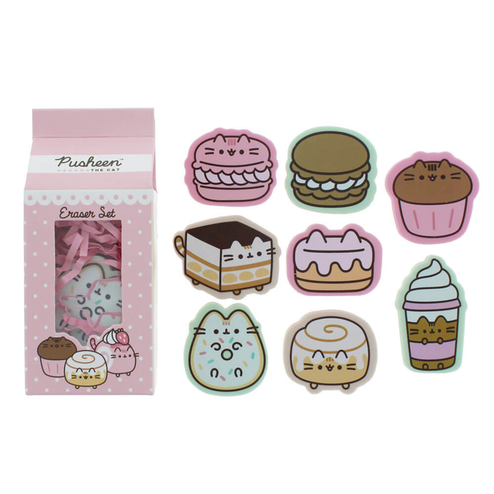 Ensemble de gomme Pusheen Patisserie