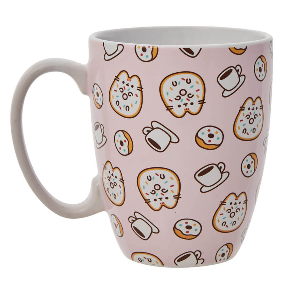 Pushen Pink Donuts et tasse de café
