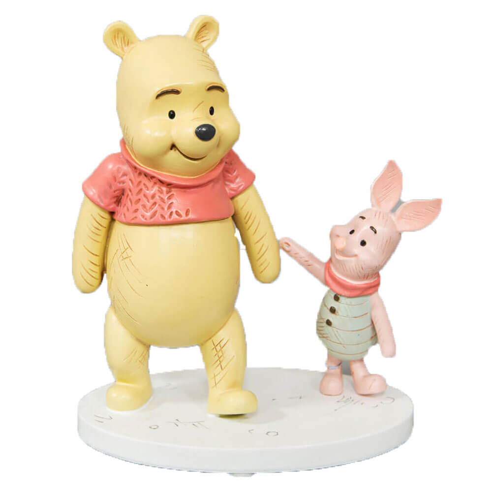 Christioher Robin Pooh et Piglet Wander ensemble figurine