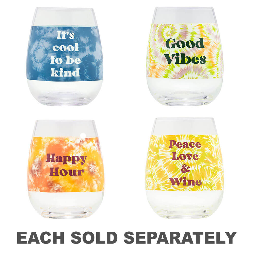 Verre de vin à cravate