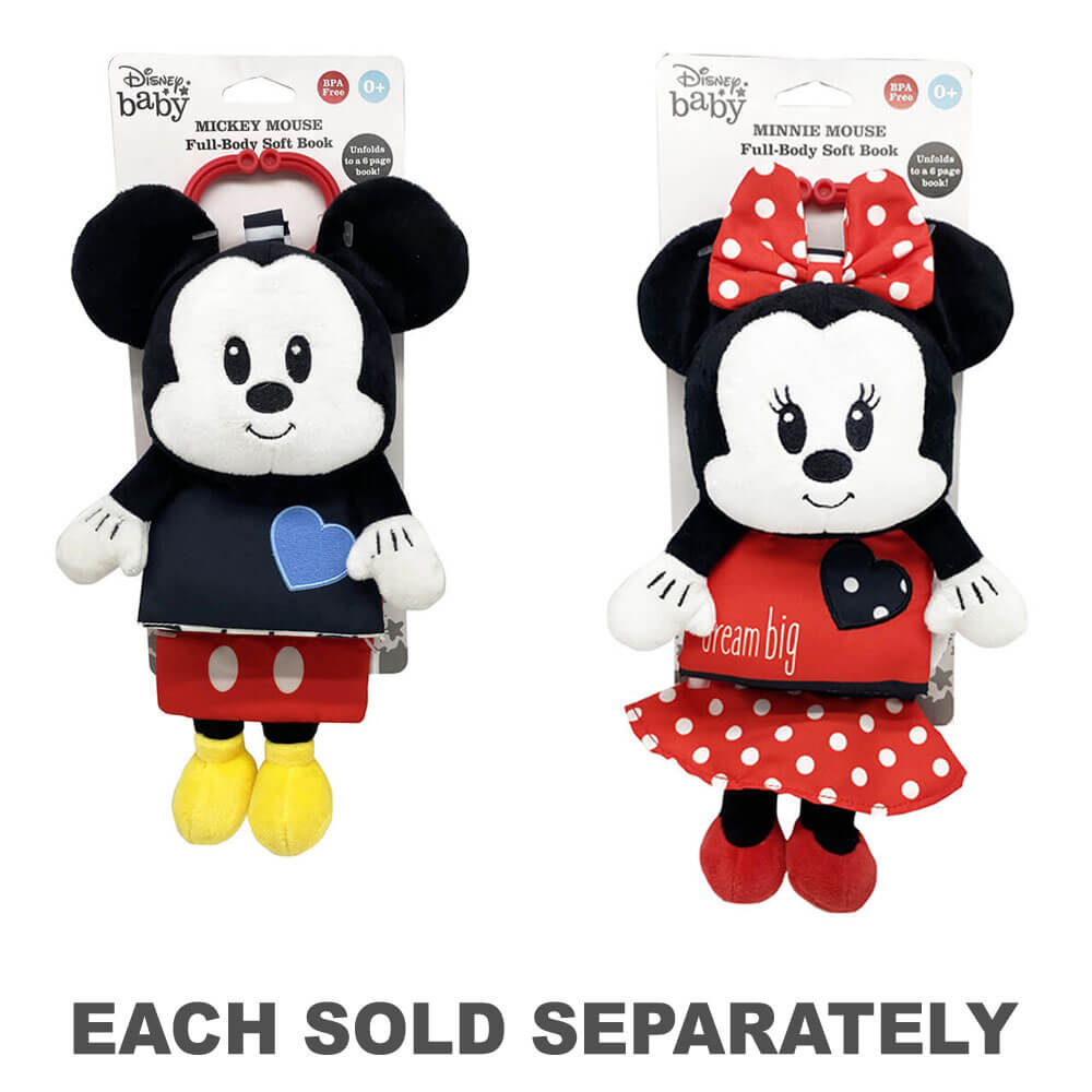 Livre doux Disney dépliant le corps complet