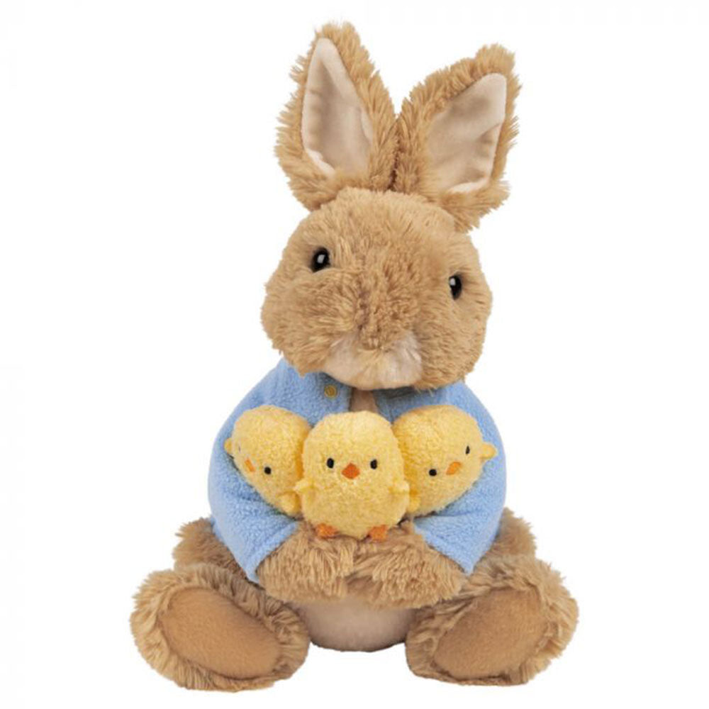 Peter Rabbit avec des poussins Soft Toy