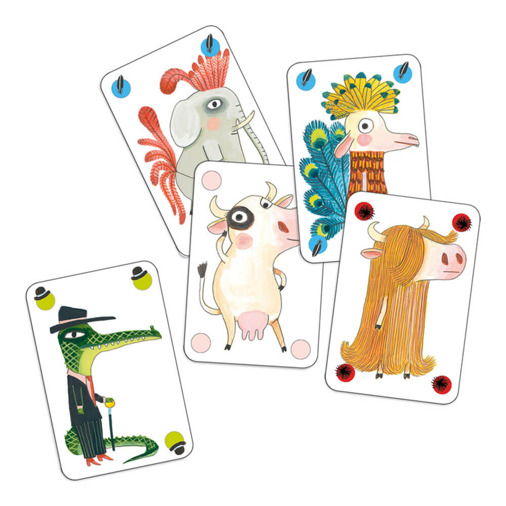 Jeu de cartes Djeco Pipolo