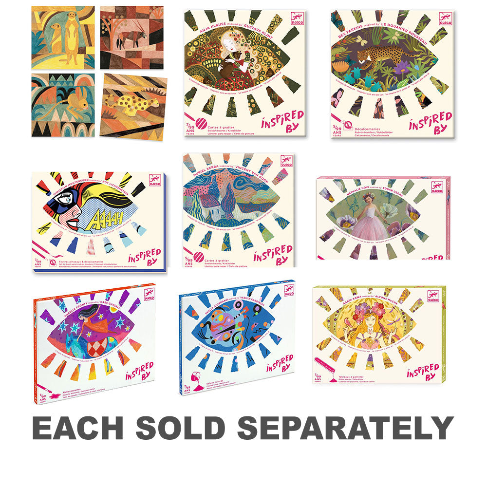 DJECO Art inspiré par le kit d'activité