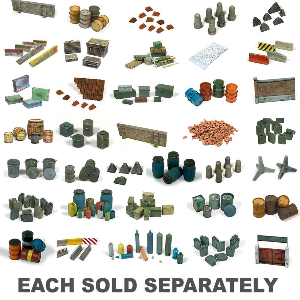 Accessoires de minis panoramiques de Vallejo