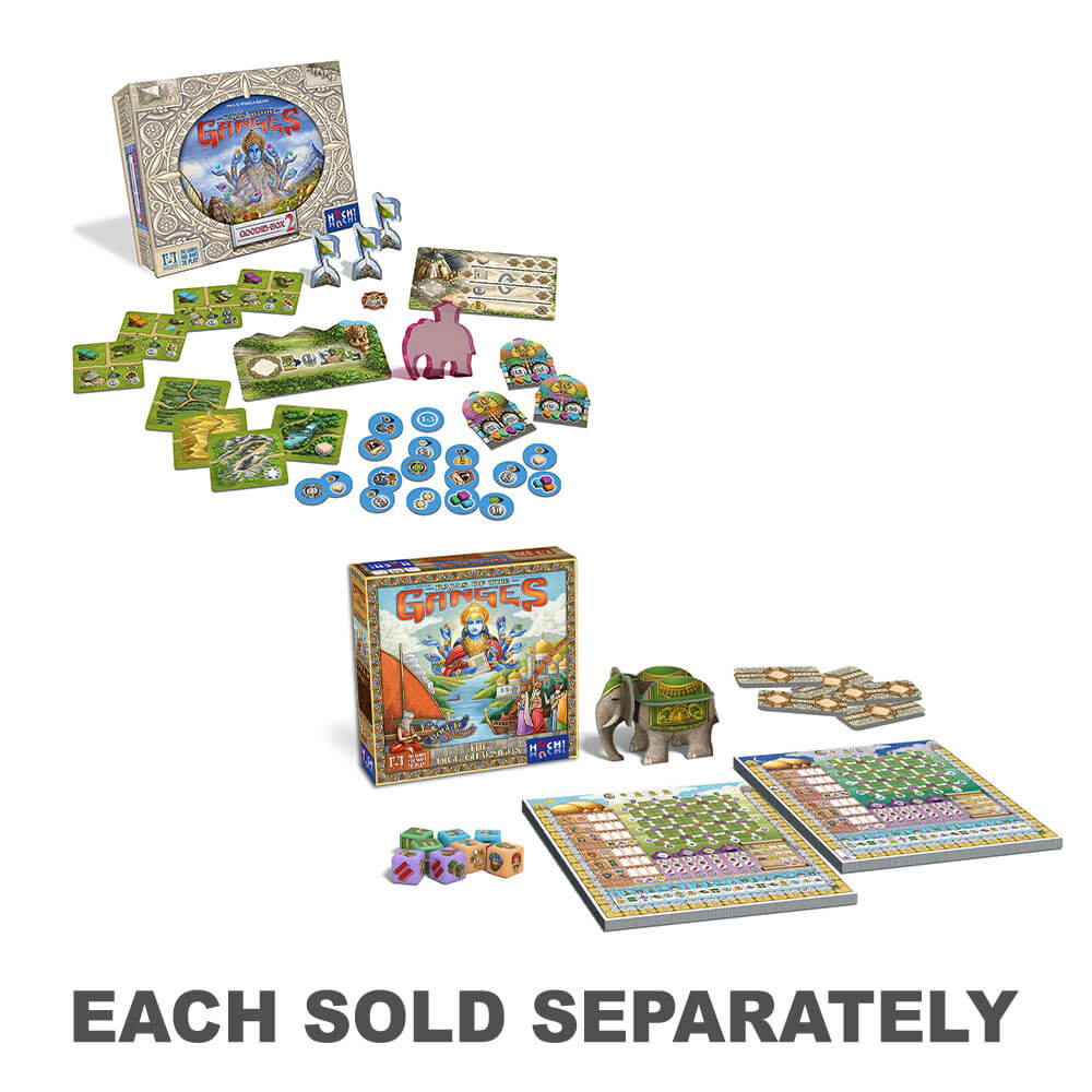 Rajas of the Gange Game Board