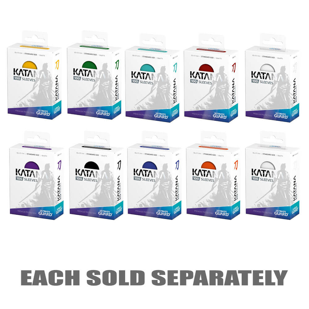 UG Katana Standard Taille Sleeves 100pk