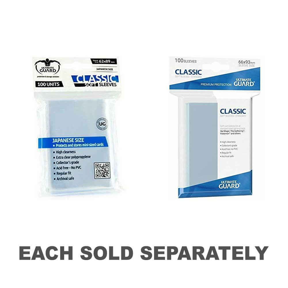 UG Classic Softs Sleeves Transparent 100pcs