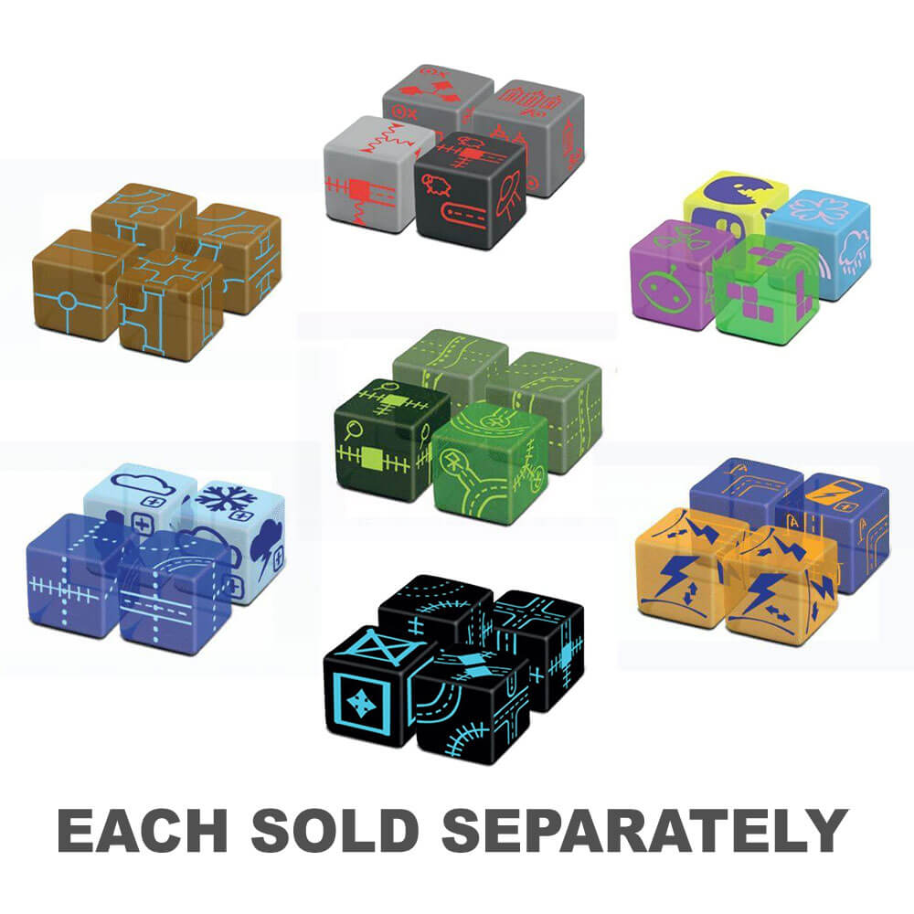 Pack d'extension de dés à défier en encre ferroviaire