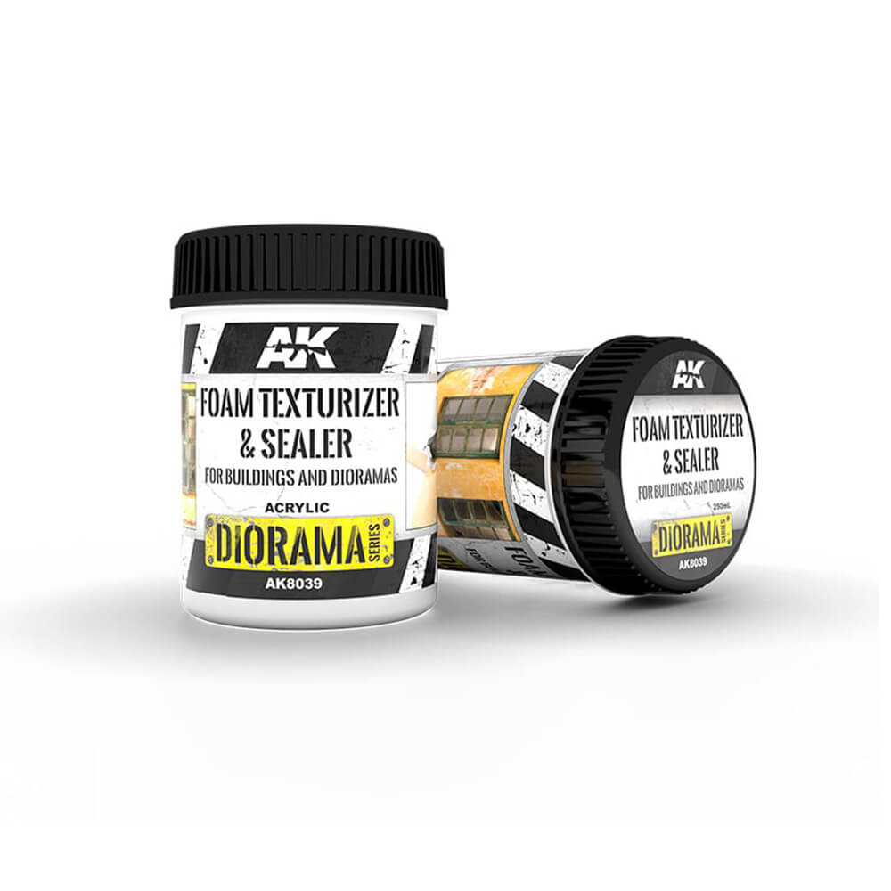 AK Interactive Dioramas mousse Texturizer et scellant