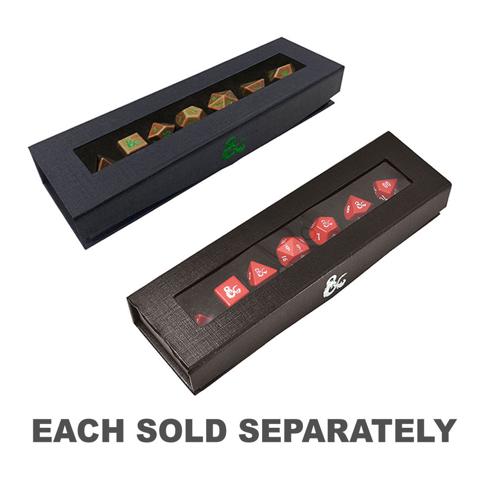 D&D HETH METAL POLY DICE Set 7pcs