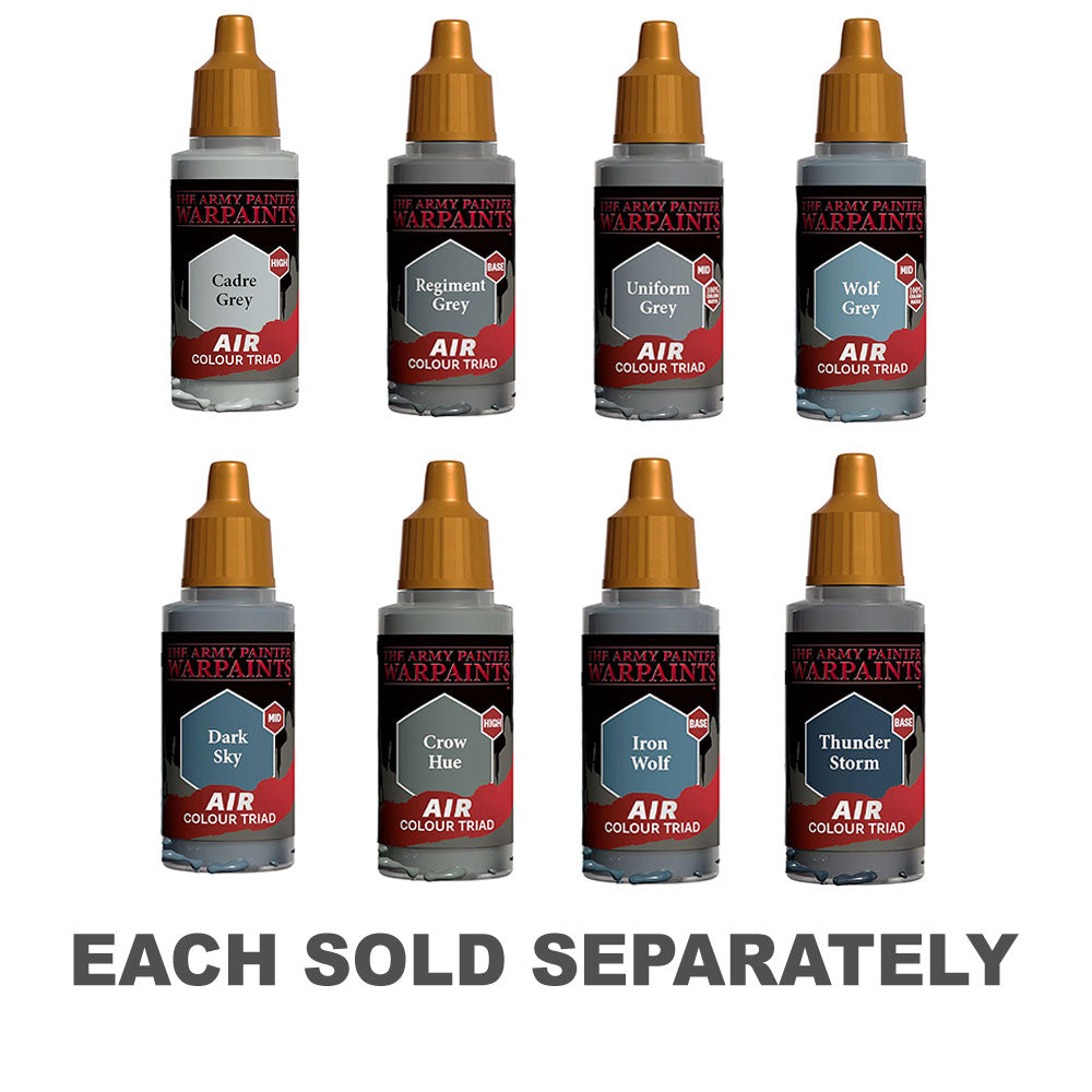 Triade de couleurs d'air de peintre de l'armée 18 ml (gris)