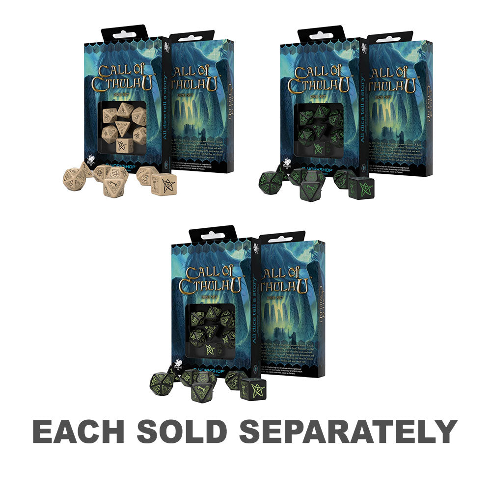 Q Atelier Call of Cthulhu Dice Set 7pcs