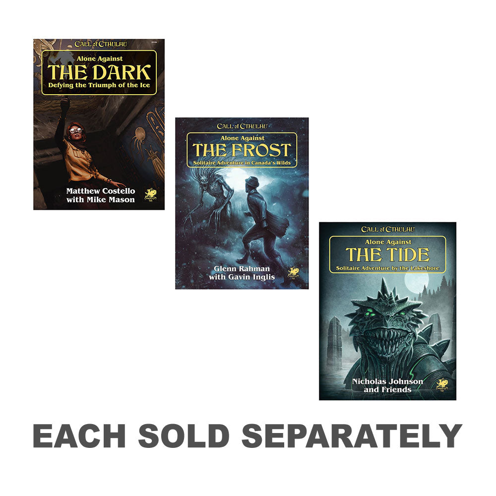 Call of Cthulhu seul contre le jeu de rôle