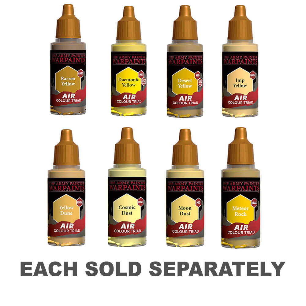 Triade de couleurs d'air de peintre de l'armée 18 ml (jaune)