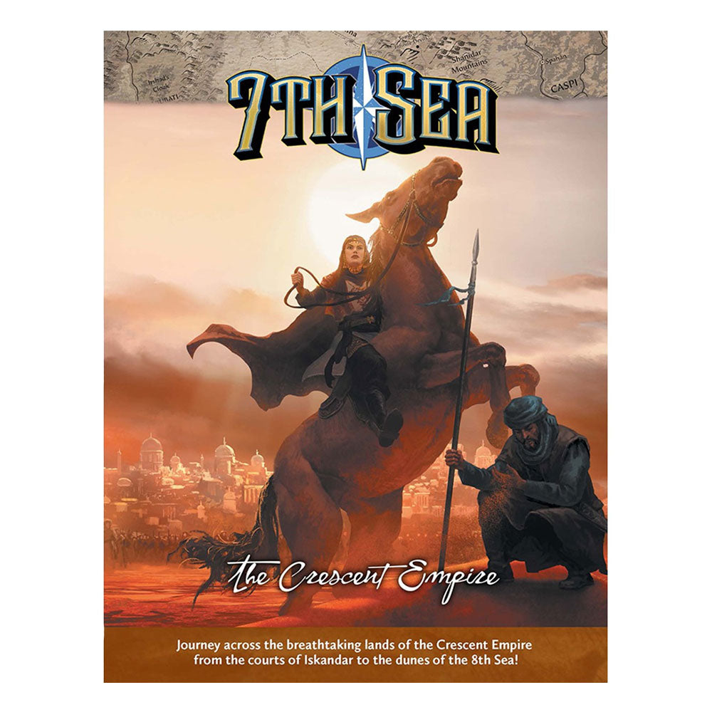 7th Sea The Cresent Empire par John Wick RPG Guide Book