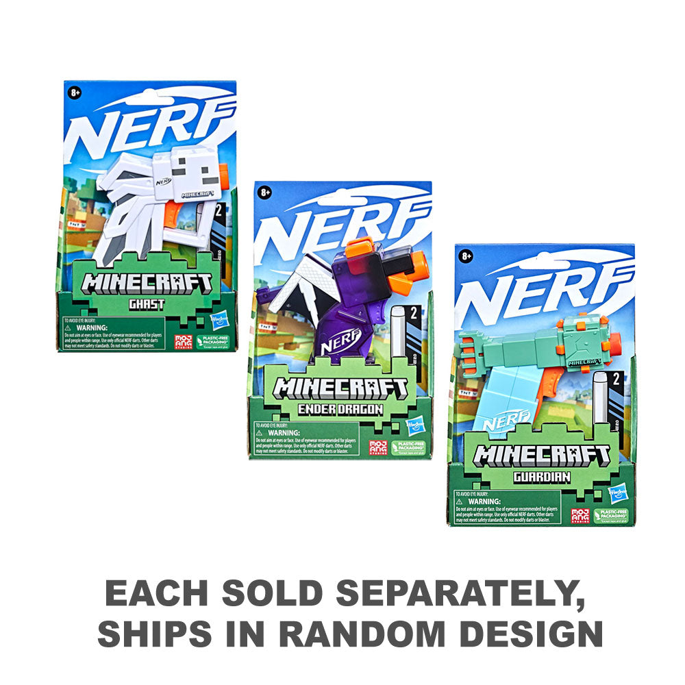 Nerf Minecraft Microshots Blaster (1pc aléatoire)