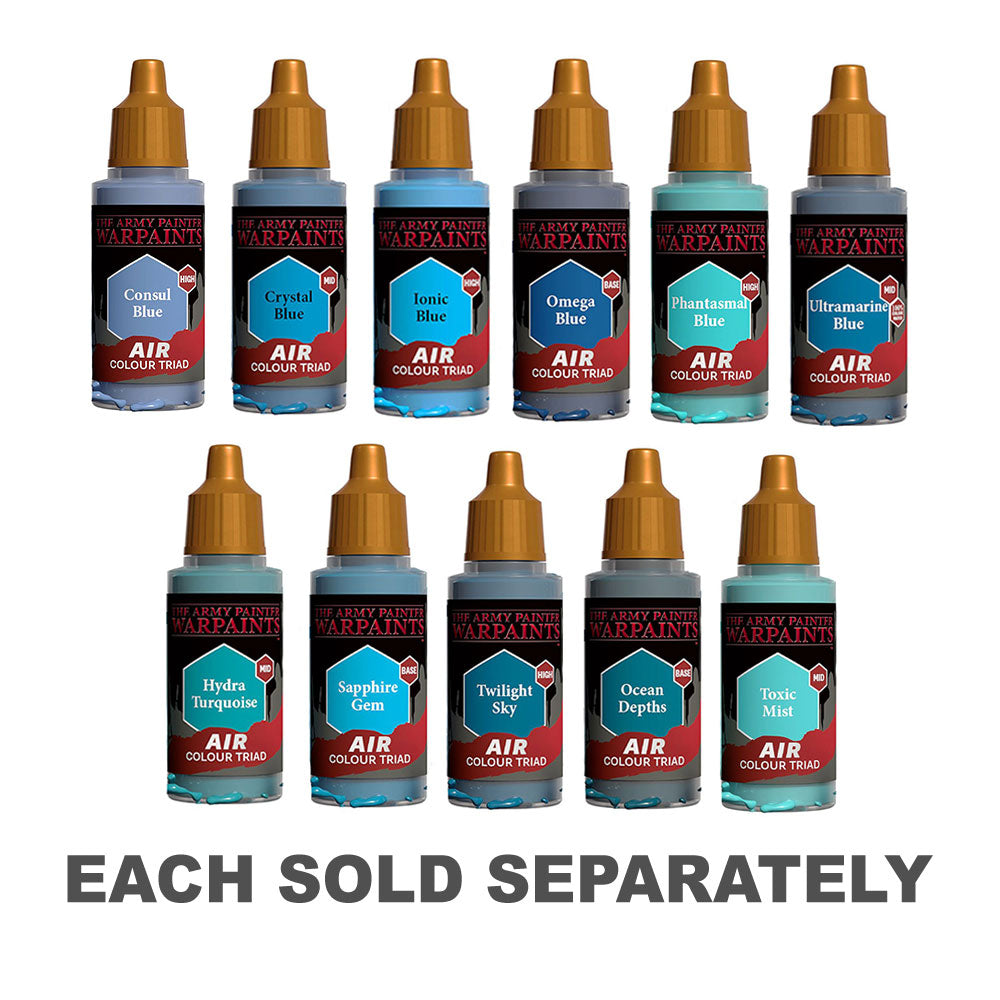 Triade de couleurs d'air de peintre de l'armée 18 ml (bleu)
