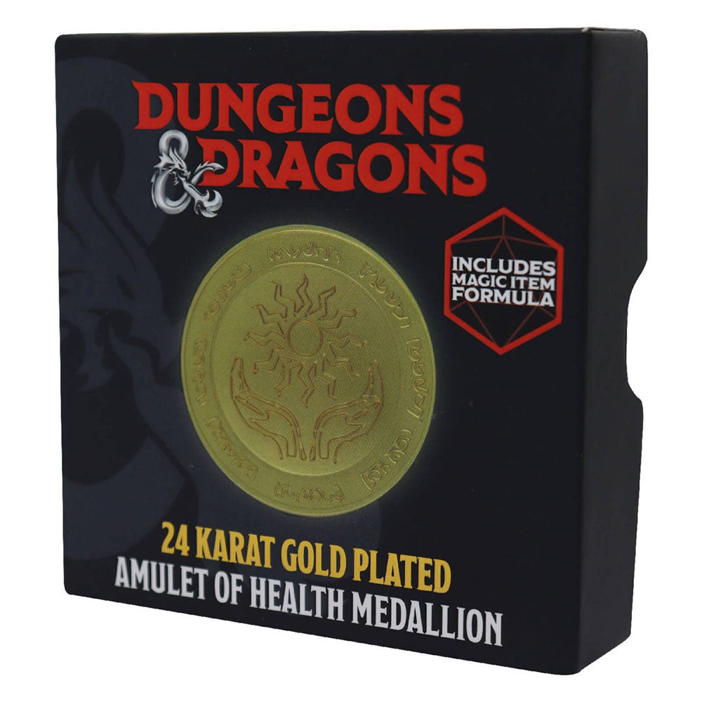 Dungeons & Dragons 24K Médaillon plaqué or