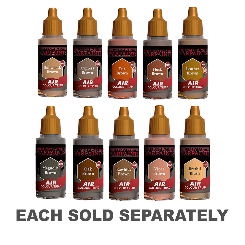 Triade de couleurs d'air de peintre de l'armée 18 ml (marron)