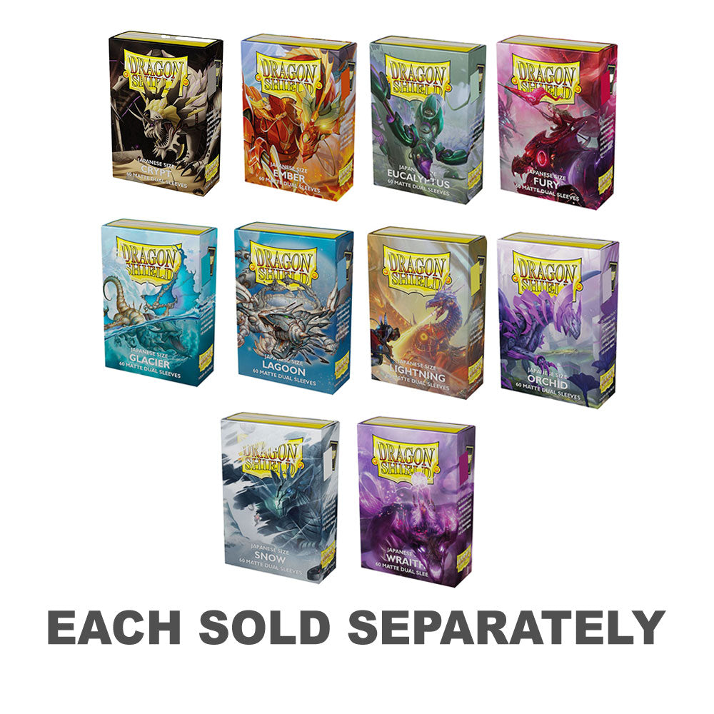 Dragon Shield Sleeves Japonais Dual Matte 60pcs
