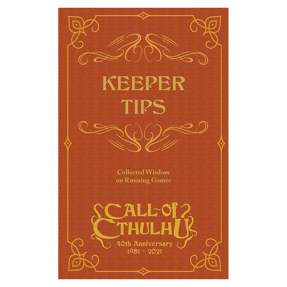 Call of Cthulhu Geeper Tips Collected Wisdom Book
