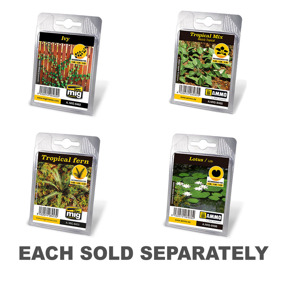 Mamo par des plantes coupées au laser mig